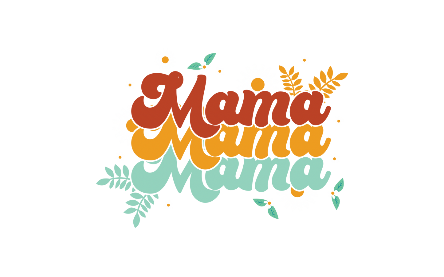 Bright Mama Frosted Glass Can