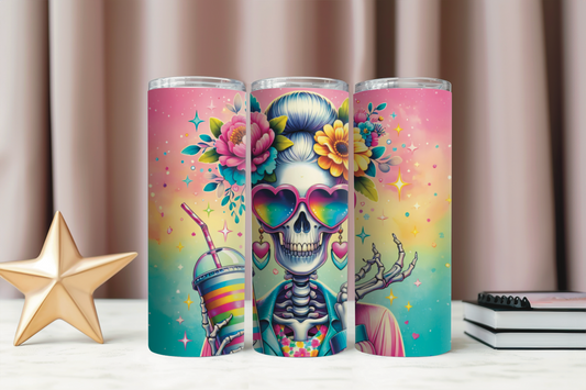 Bougie Skeleton Tumbler