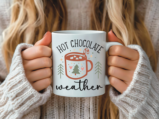 Hot Chocolate Weather Coffee Mug