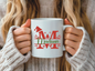 Monogram Christmas Coffee Mug