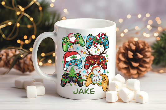 Gamer Christmas Coffee Mug