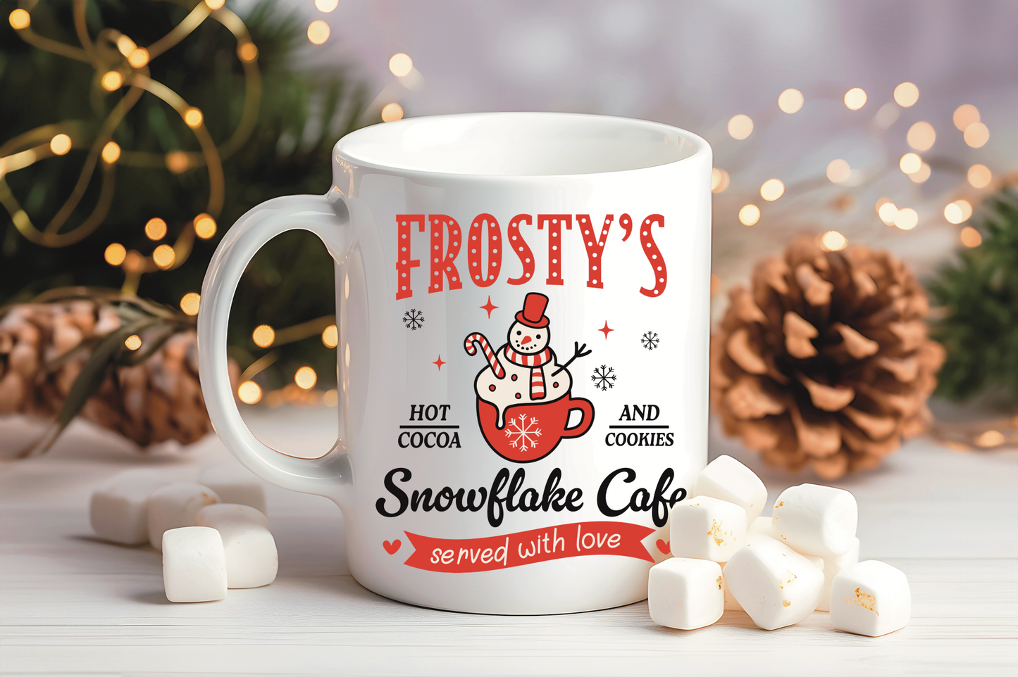 Frosty's Snowflake Cafe Coffee Mug