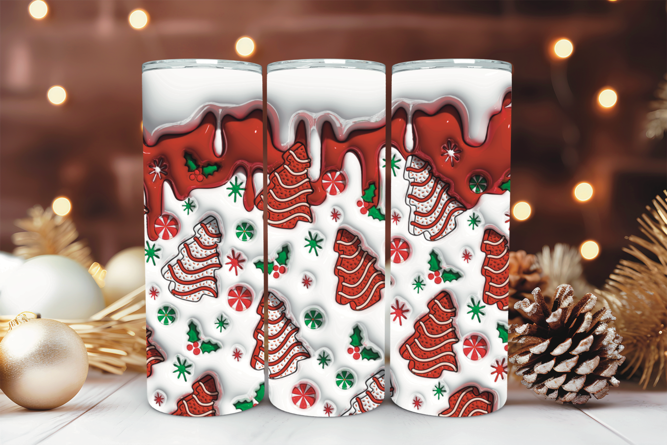 Christmas Tree Snack Tumbler