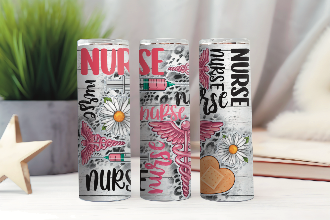 Nurse Collage Tumbler